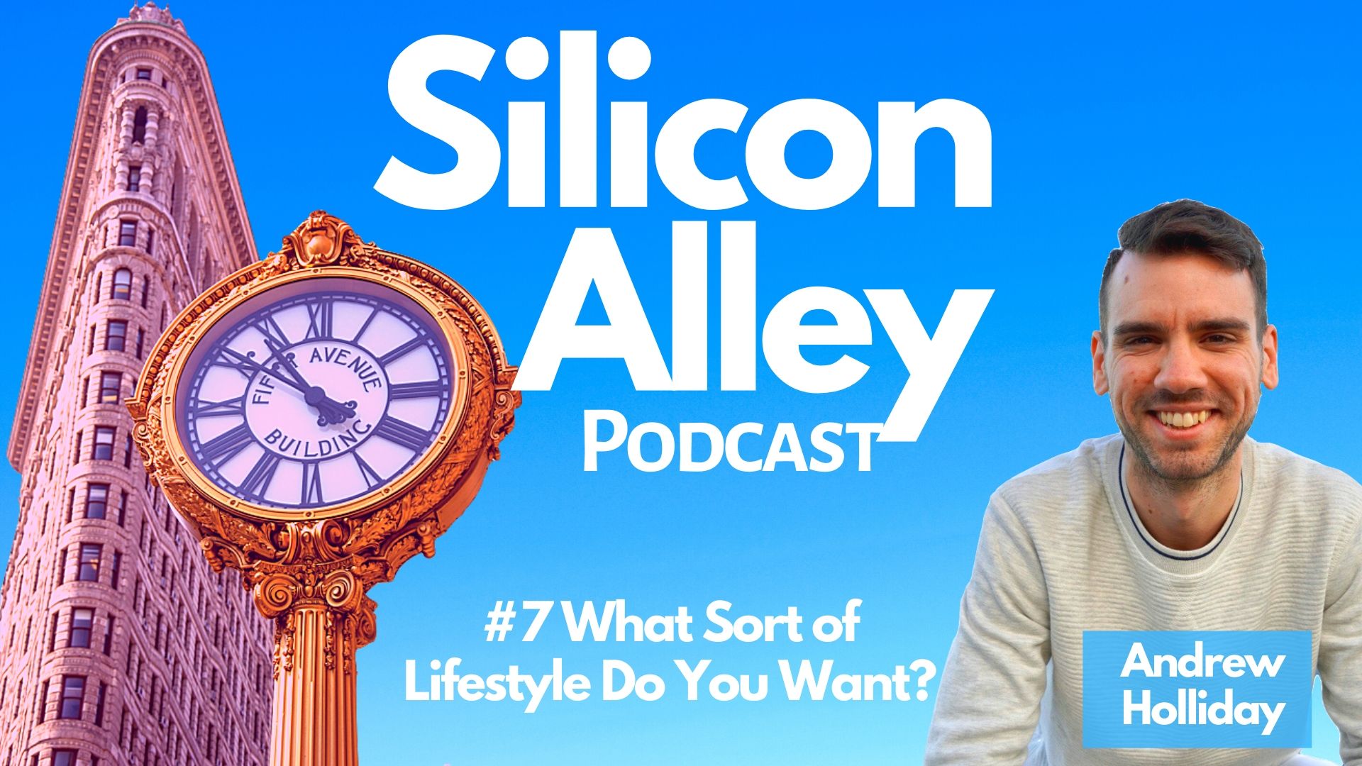 What Sort of Lifestyle Do You Want with Andrew Holliday CSO of Ostrich Silicon Alley Podcast Cover Art