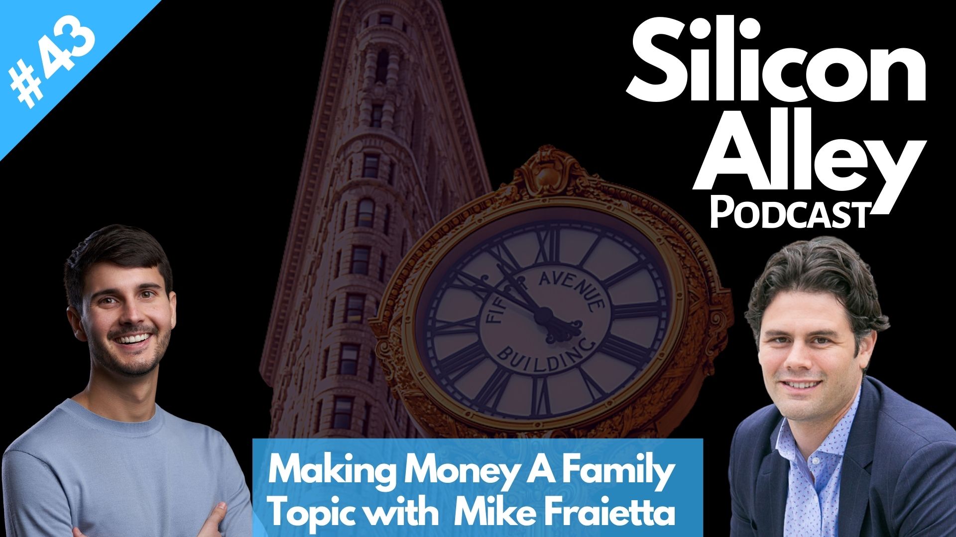 Making Money a Family Topic with Mike Fraietta CEO of Kidfolio | Silicon Alley Podcast